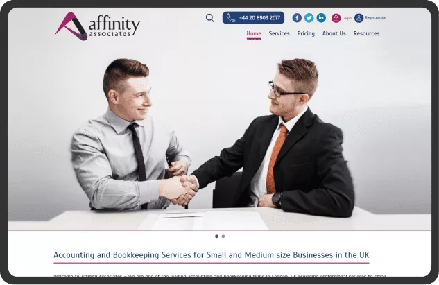 Affinity Associates - Growth in Sales - Search Engine Optimization Greenville SEO | Charleston SEO - Concept Infoway LLC