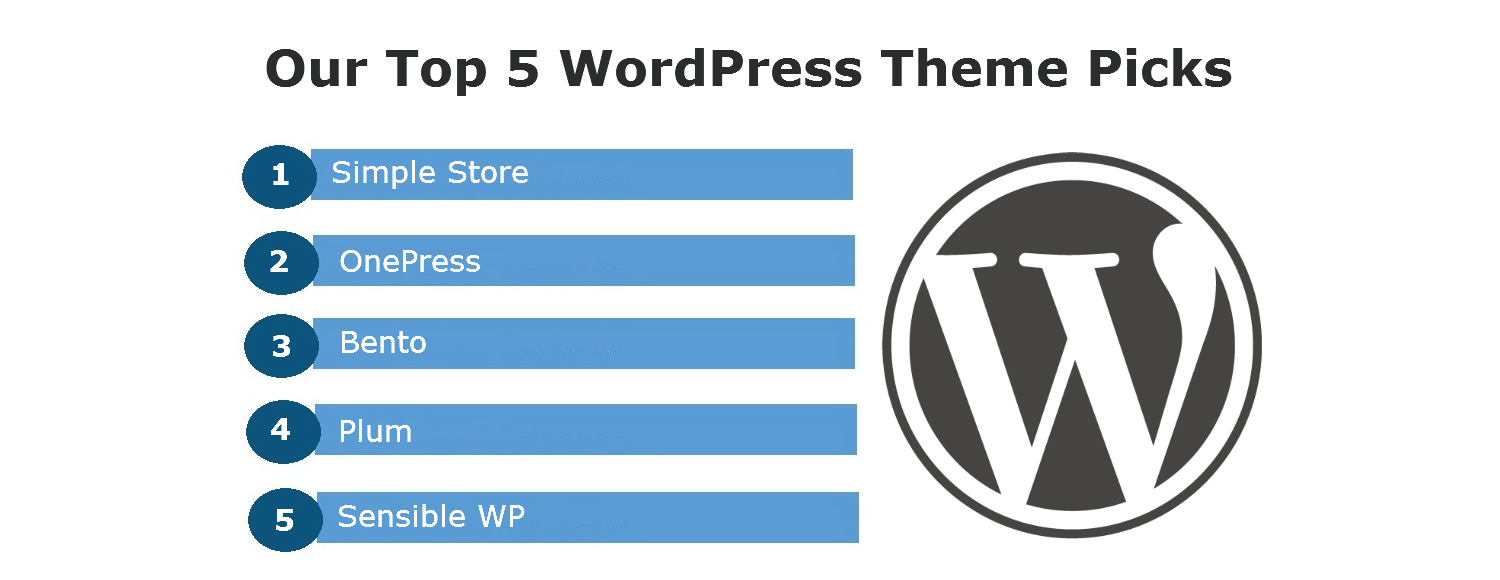 Our Top 5 WordPress Theme Picks