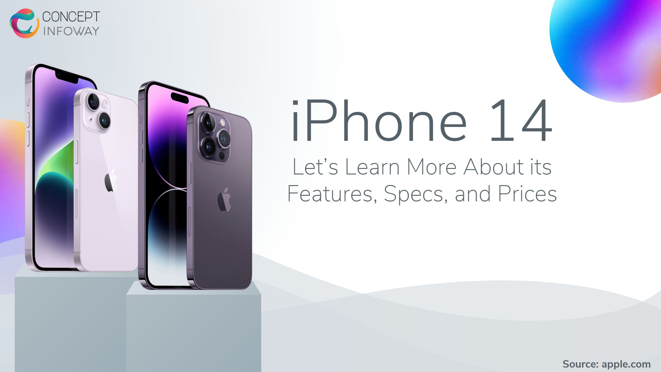 iPhone 14 and iPhone 14 Pro - Features, Specs, and Prices