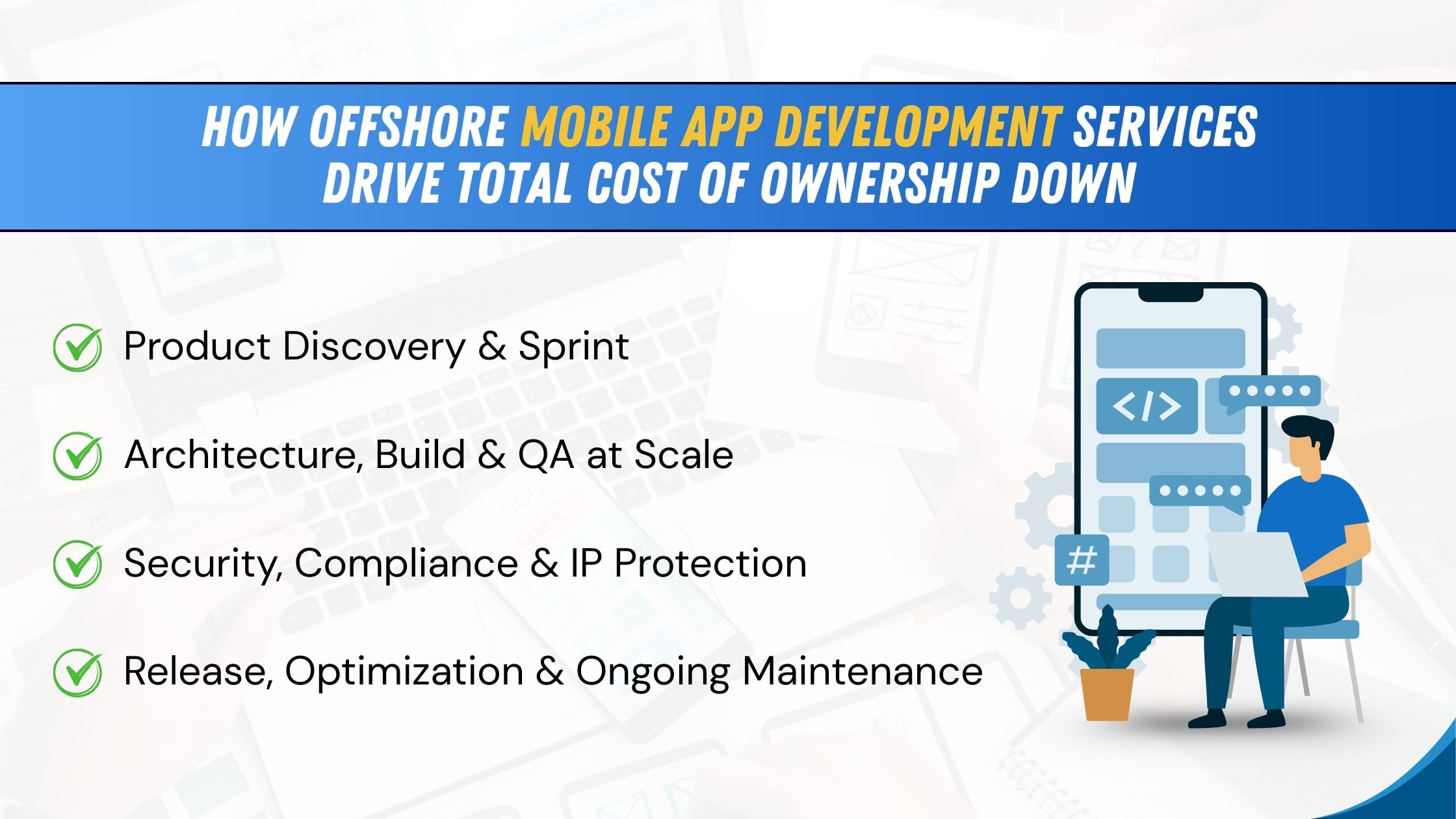 How Offshore Mobile App Development Services Drive Total Cost of Ownership Down- Concept Infoway