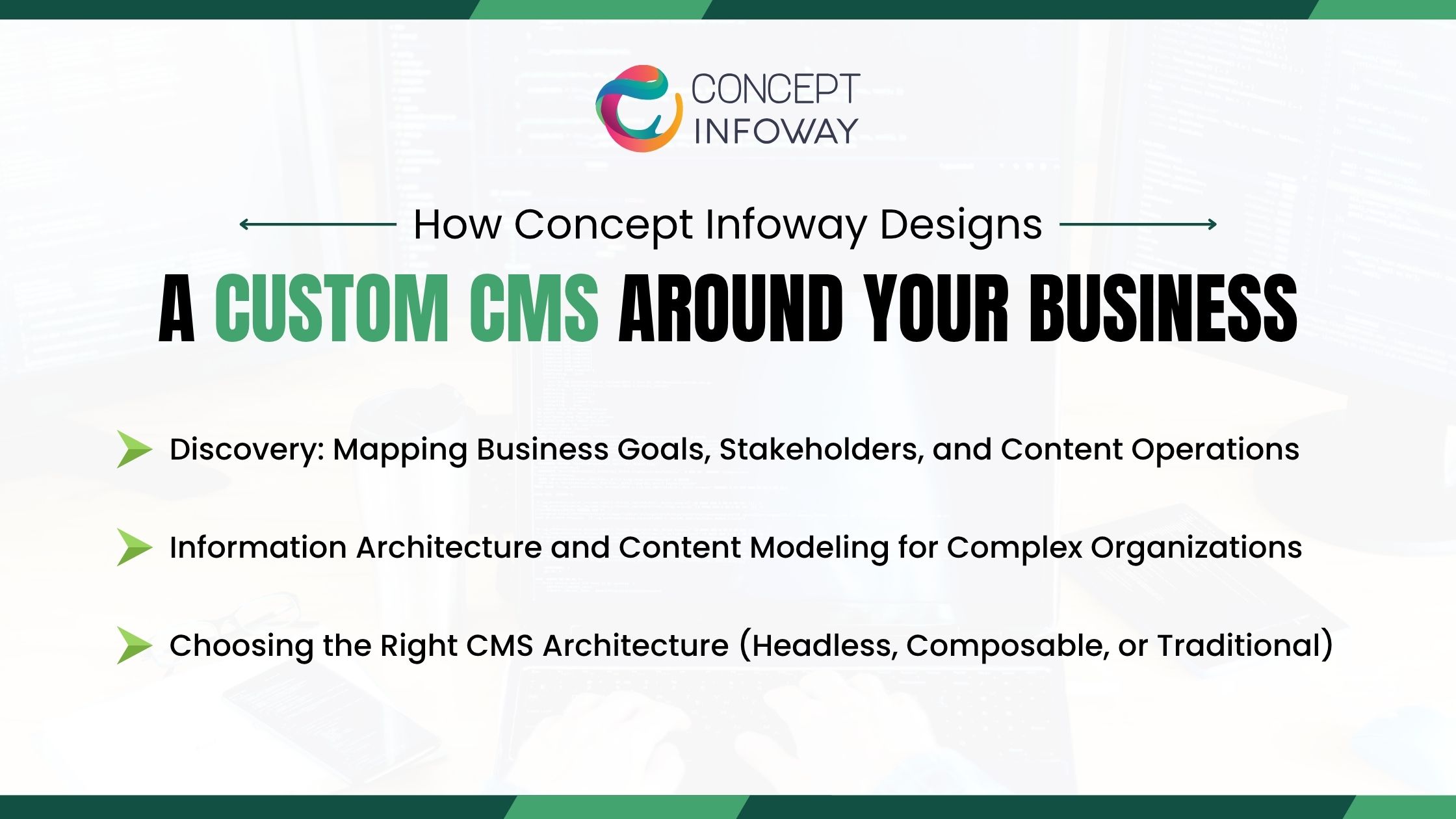 Custom Content Management System Development - Concept Infoway
