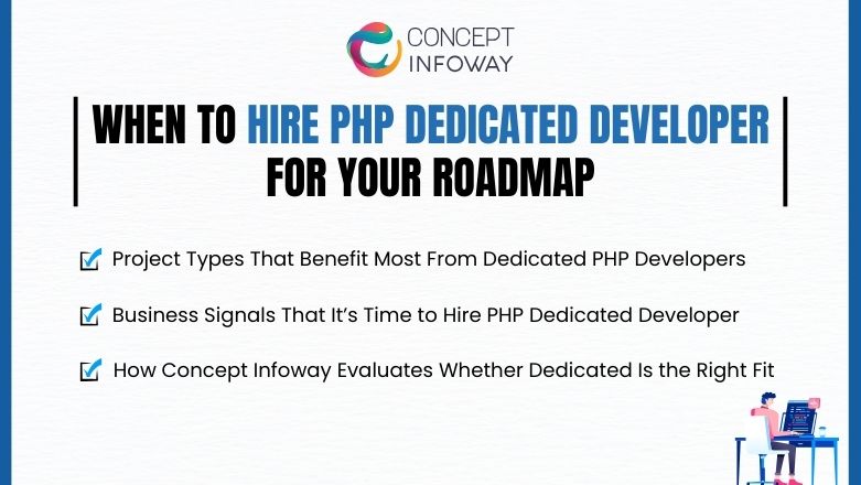 Best Why Hire PHP Dedicated Developer for Faster Development - Concept Infoway