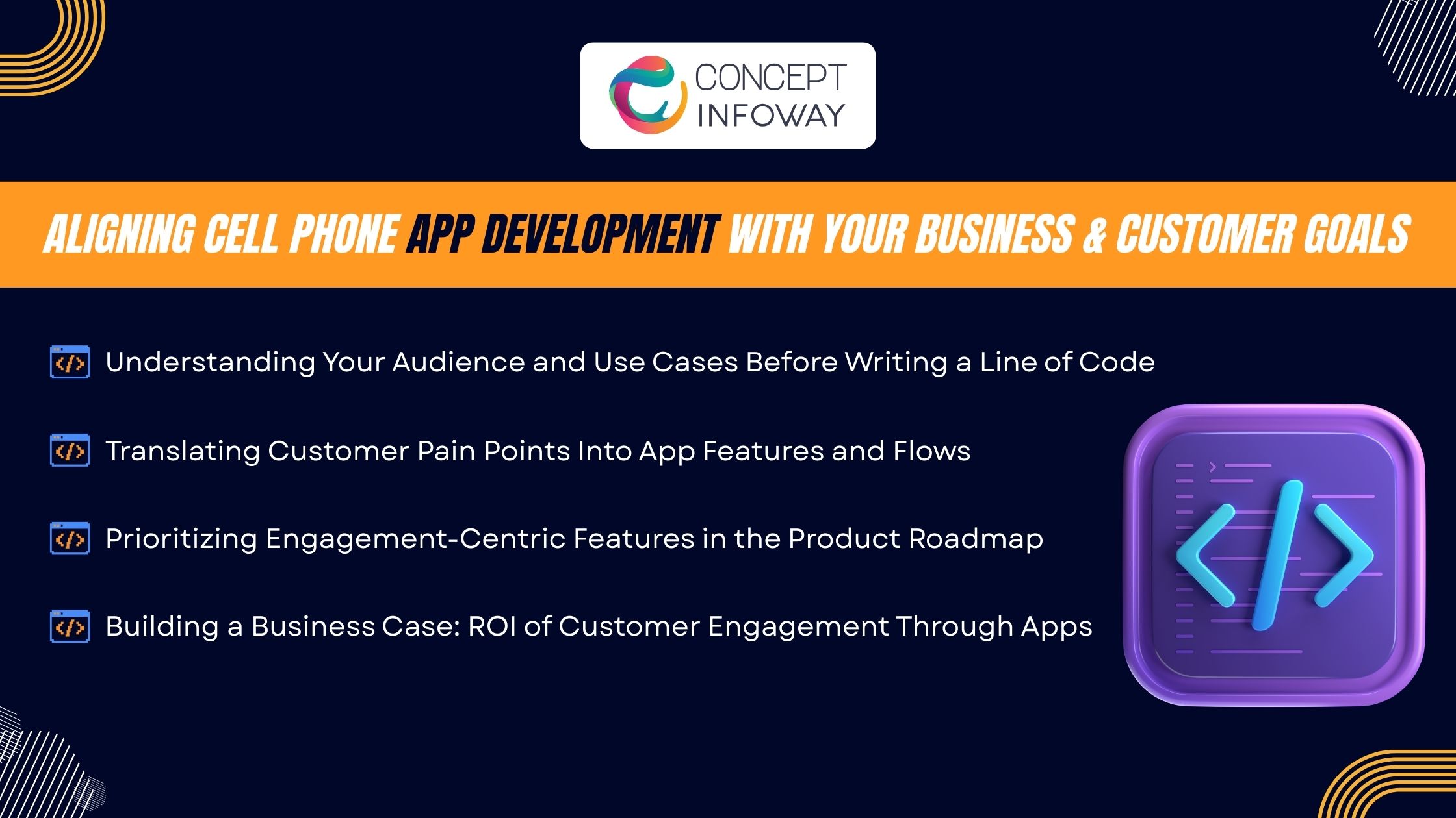 How Cell Phone App Development Boosts Customer Engagement - Concept Infoway