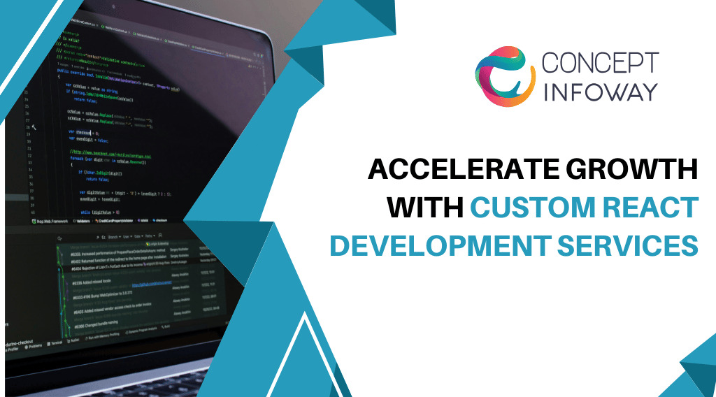 Custom React JS Development Services - Concept infoway