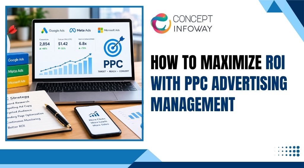 How to Maximize ROI with PPC Advertising Management - Concept Infoway
