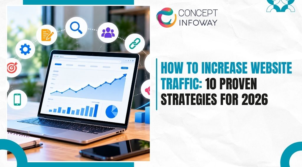How to Increase Website Traffic: 10 Proven Strategies for 2026 - Concept Infoway